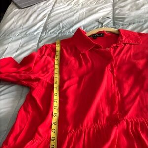 Velvet Heart Red Blouse